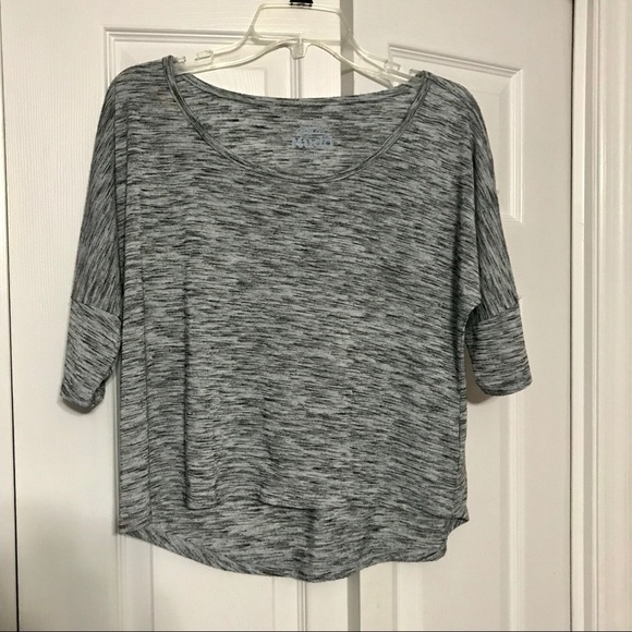 Mudd Grey Loose Fitting Short Sleeve Shirt-Medium - Picture 1 of 3